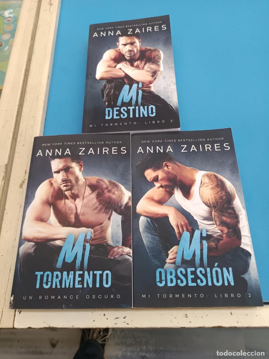 Libros de segunda mano: TRILOGIA MI TORMENTO DE ANNA ZAIRES TRES TOMOS MOZAIKA PUBLICATIONS