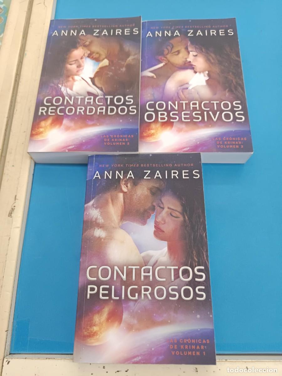 Libros de segunda mano: TRILIGIA ANNA ZAIRES LAS CRONICAS DE KRINAR TRES TOMOS DE MOZAIKA PUBLICATIONS