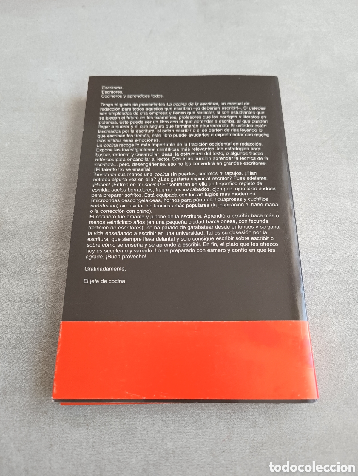 Libros de segunda mano: LA COCINA DE LA ESCRITURA - CASSANY, DANIEL - Foto 3