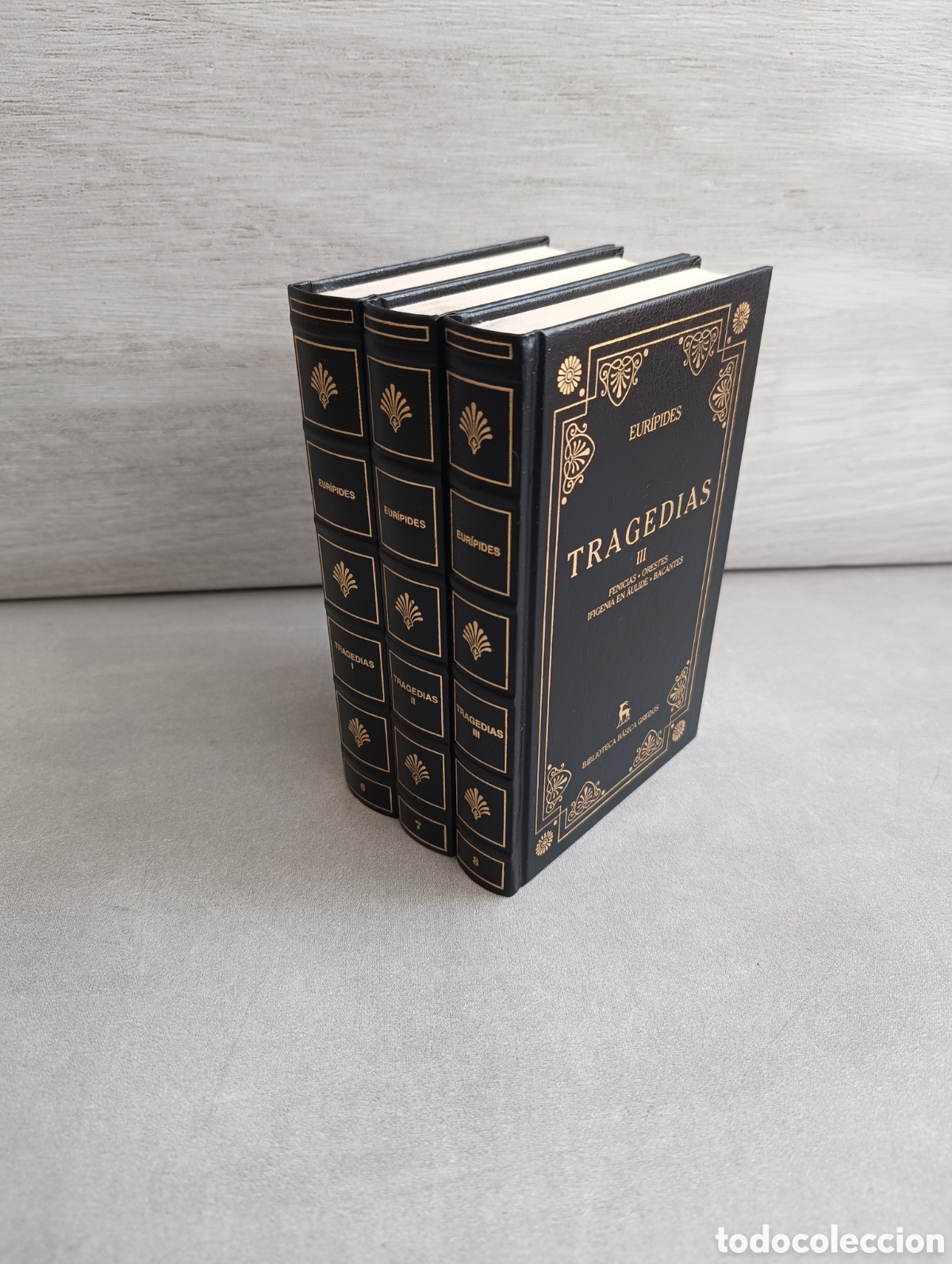 Gebrauchte B&uuml;cher: EUR&Iacute;PIDES. TRAGEDIAS. 3 TOMOS. BIBLIOTECA B&Aacute;SICA GREDOS.
