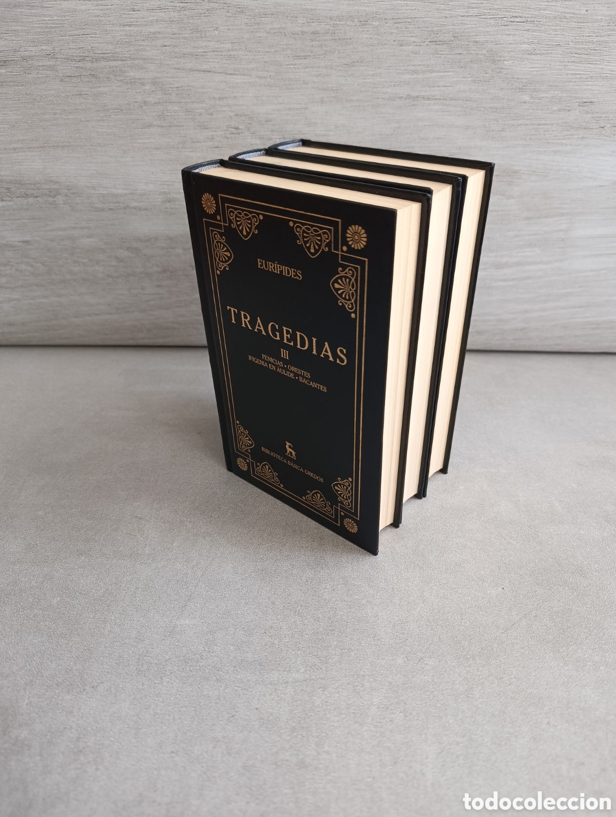 Libros de segunda mano: EUR&Iacute;PIDES. TRAGEDIAS. 3 TOMOS. BIBLIOTECA B&Aacute;SICA GREDOS. - Foto 3