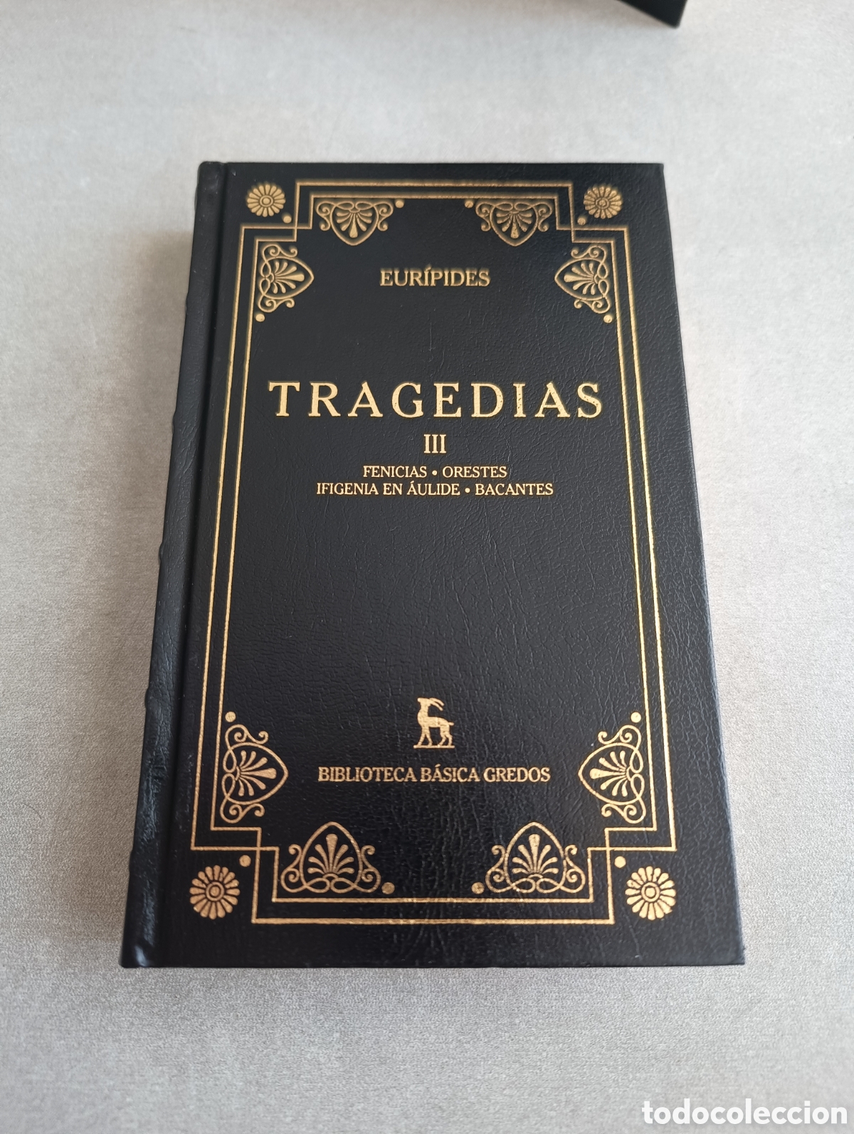 Libros de segunda mano: EUR&Iacute;PIDES. TRAGEDIAS. 3 TOMOS. BIBLIOTECA B&Aacute;SICA GREDOS. - Foto 4