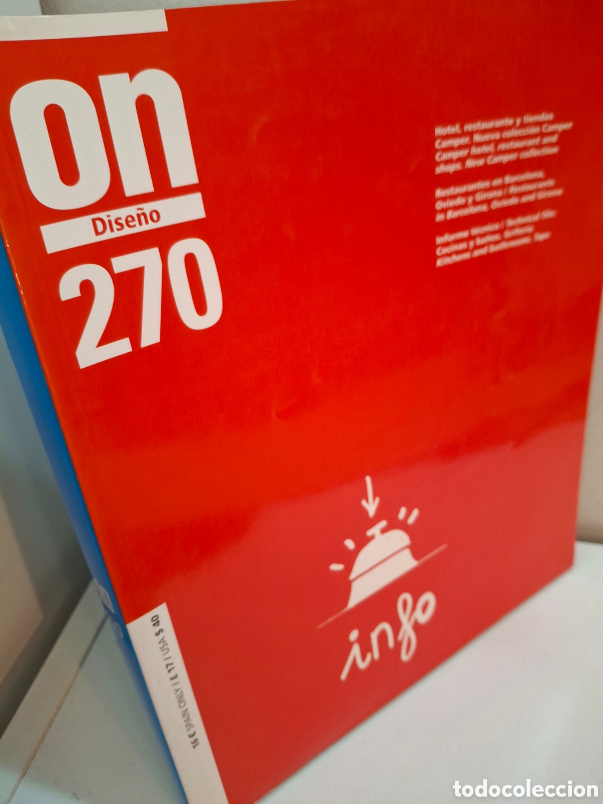 Livres d'occasion: REVISTA ON DISE&Ntilde;O N&ordm; 270, HOTEL, RESTAURANTE Y TIENDAS, 2006