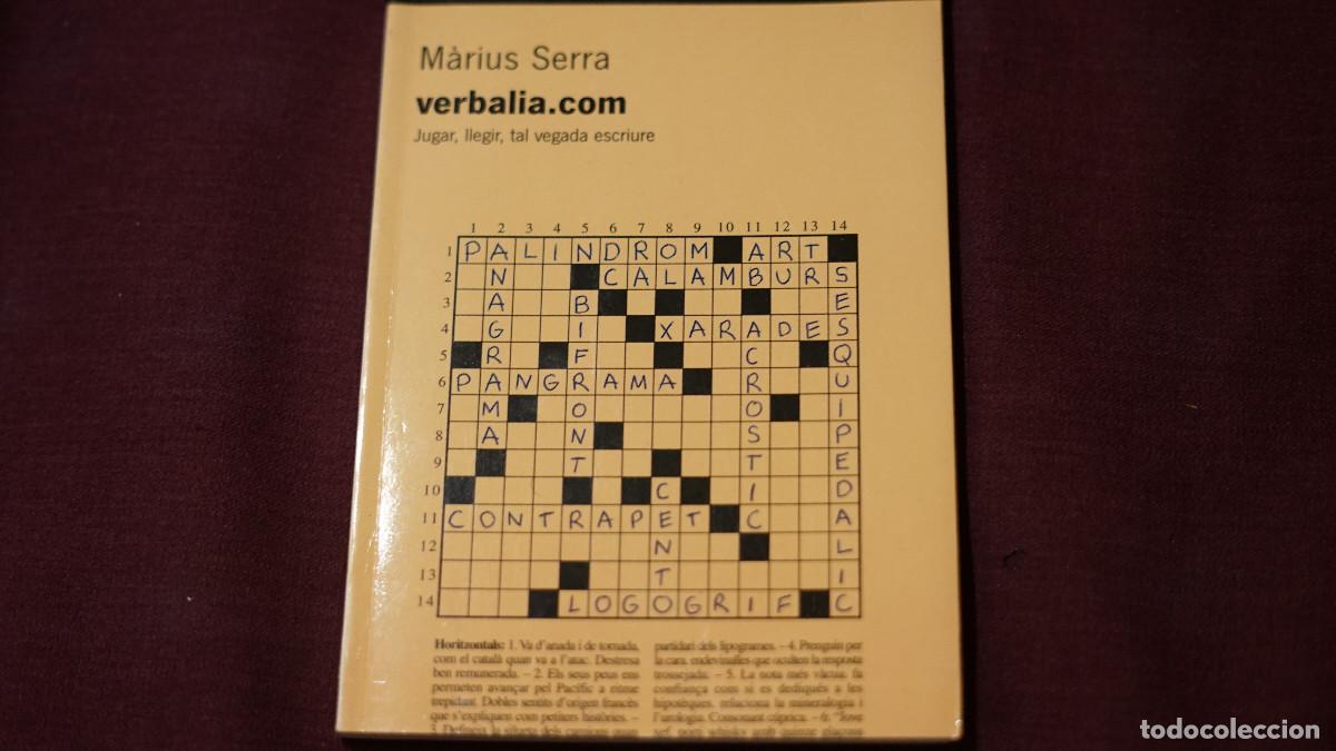 Libros de segunda mano: M&agrave;rius Serra - Verbalia.com - Emp&uacute;ries 2002 - Foto 1