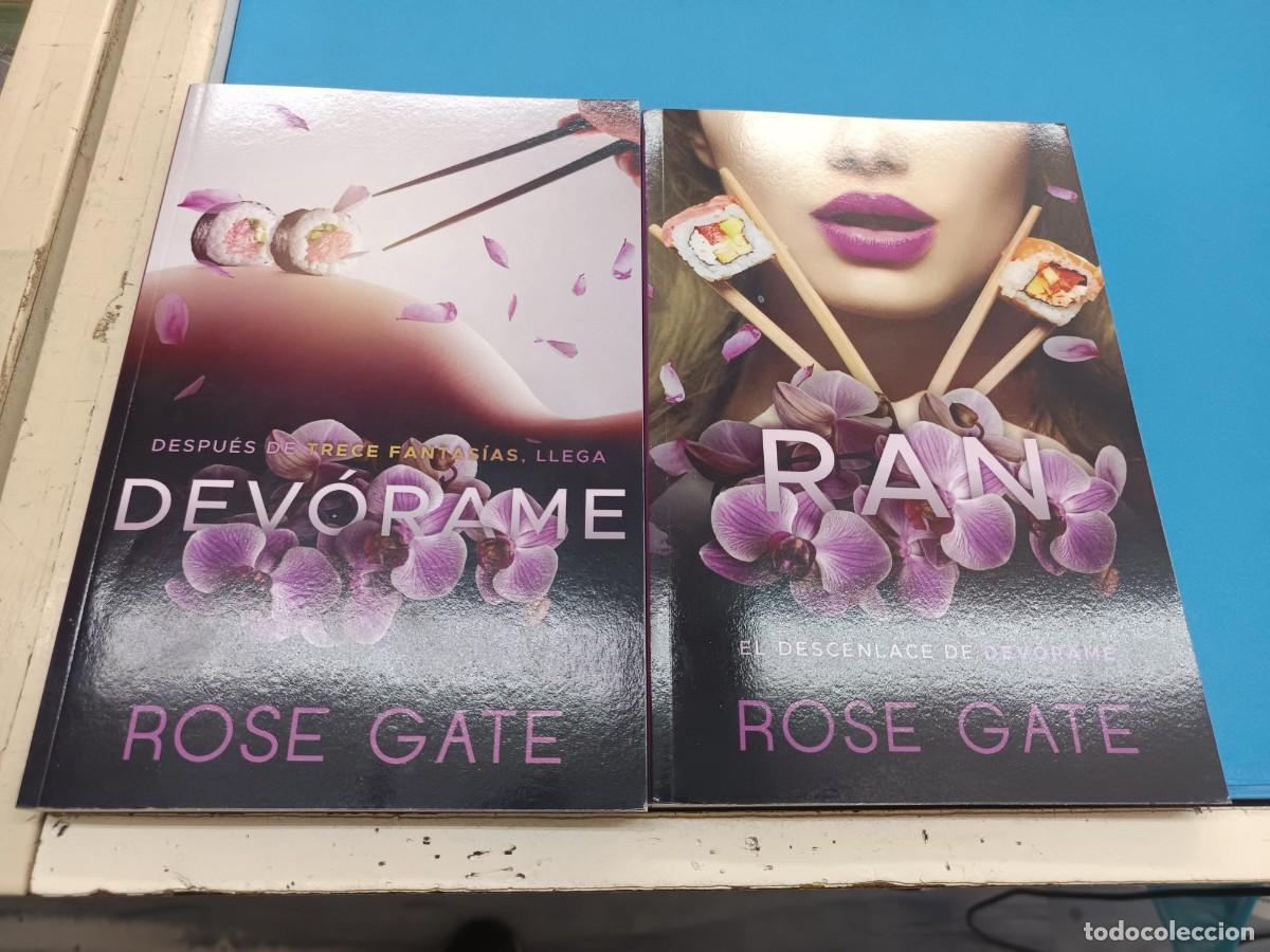 Libros de segunda mano: ROSE GATE NOVELAS ROMANTICAS DEVORAME Y RAN LOS DOS TOMOS 19.95 - Foto 1