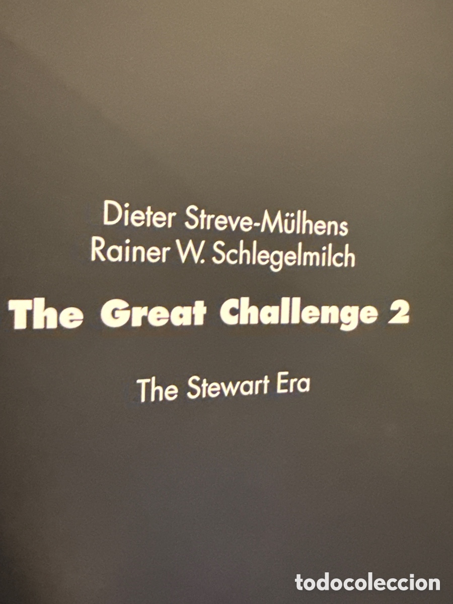 Libros de segunda mano: Book The Great Challenge Volume 2 The Schumacher Era Signed ltd. Edition