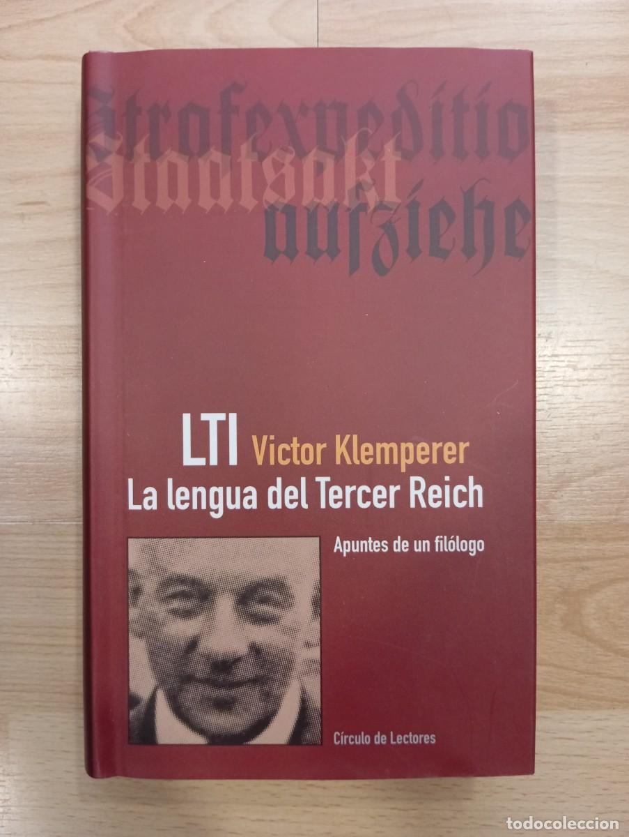 Libros de segunda mano: 'La lengua del Tercer Reich'. Victor Klemperer.