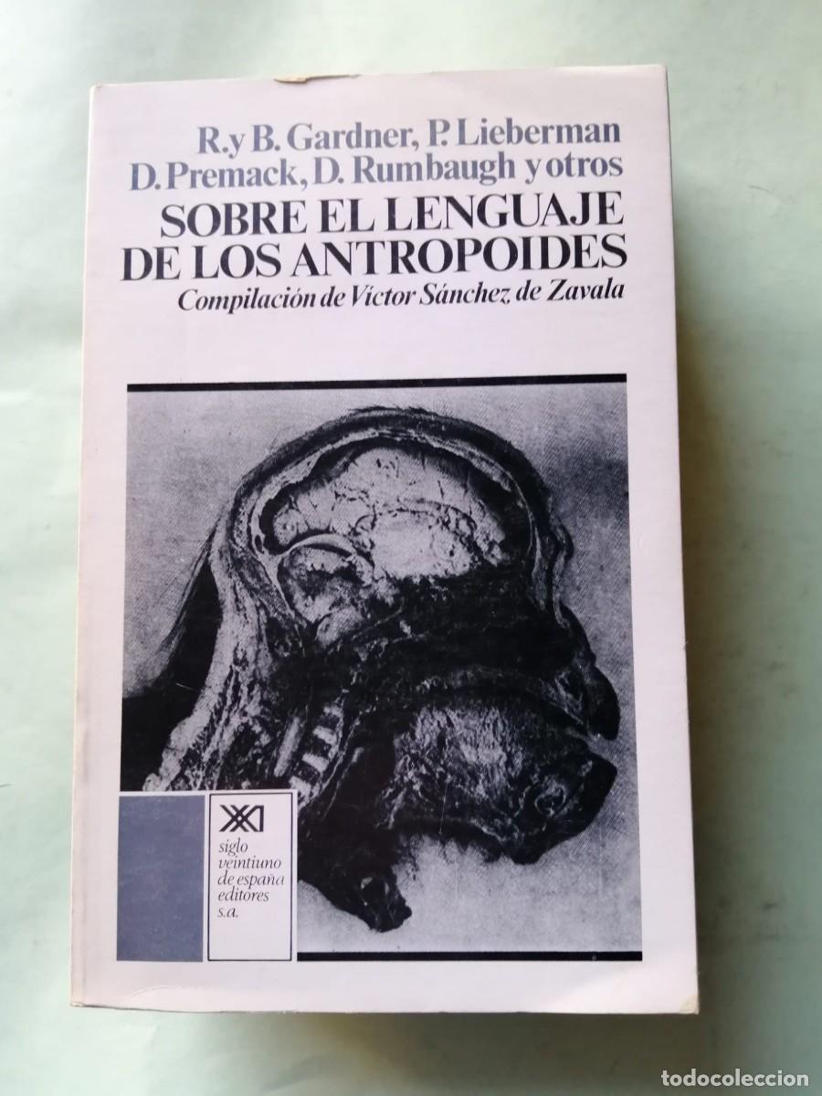 Libros de segunda mano: SOBRE EL LENGUAJE DE LOS ANTROPOIDES (VARIOS AUTORES)