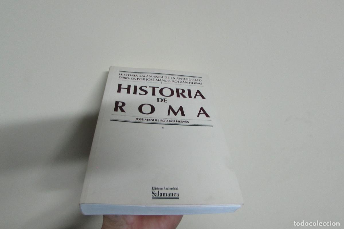 Libros de segunda mano: Historia de Roma. Jos&eacute; Manuel Rold&aacute;n Herv&aacute;s - Foto 1
