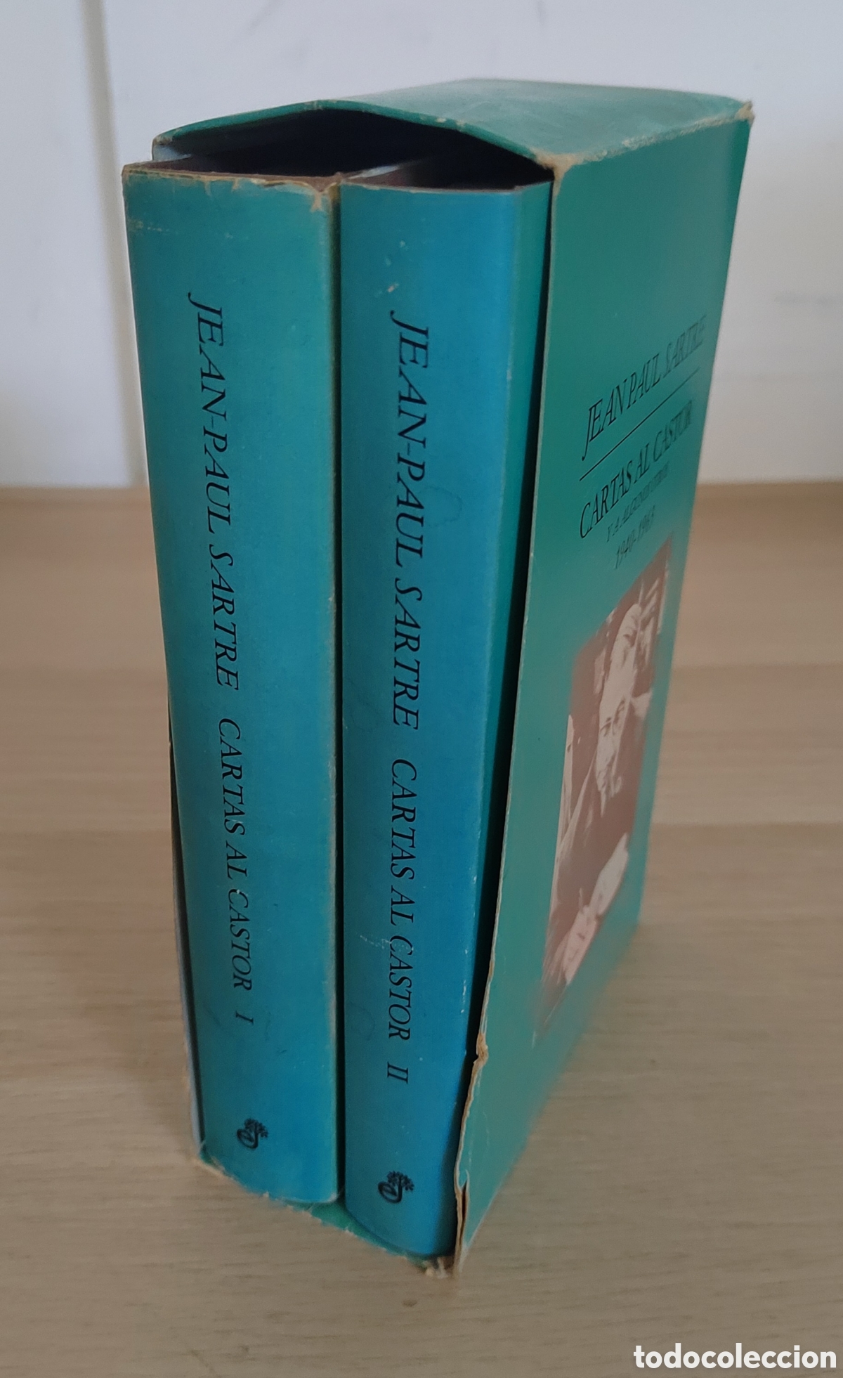 Libros de segunda mano: CARTAS AL CASTOR - JEAN PAUL SARTRE. Dos tomos en estuche
