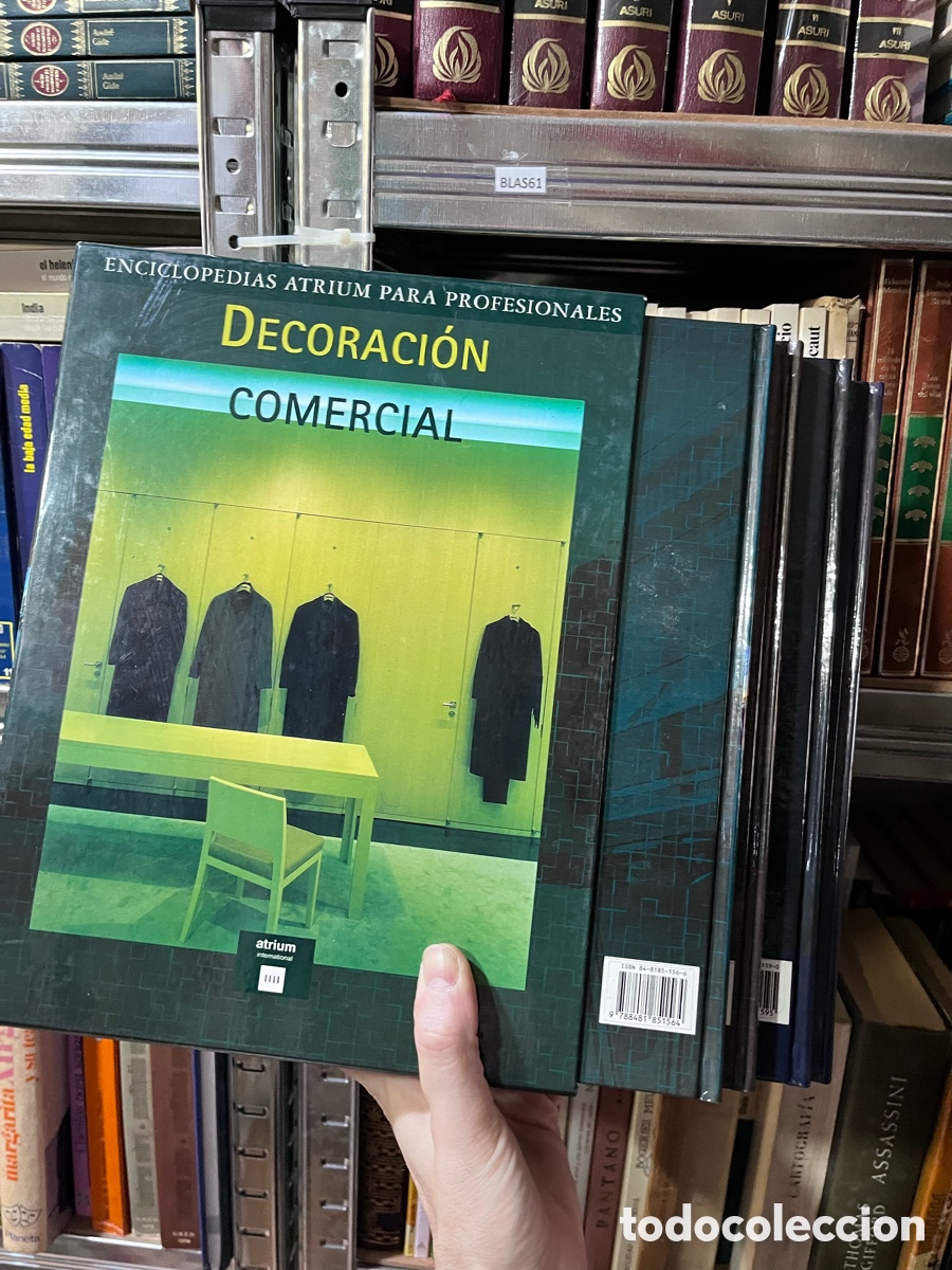 Libros de segunda mano: Blas61 ENCICLOPEDIAS ATRIUM PARA PROFESIONALES DECORACI&Oacute;N COMERCIAL estuche 4 tomos showrooms