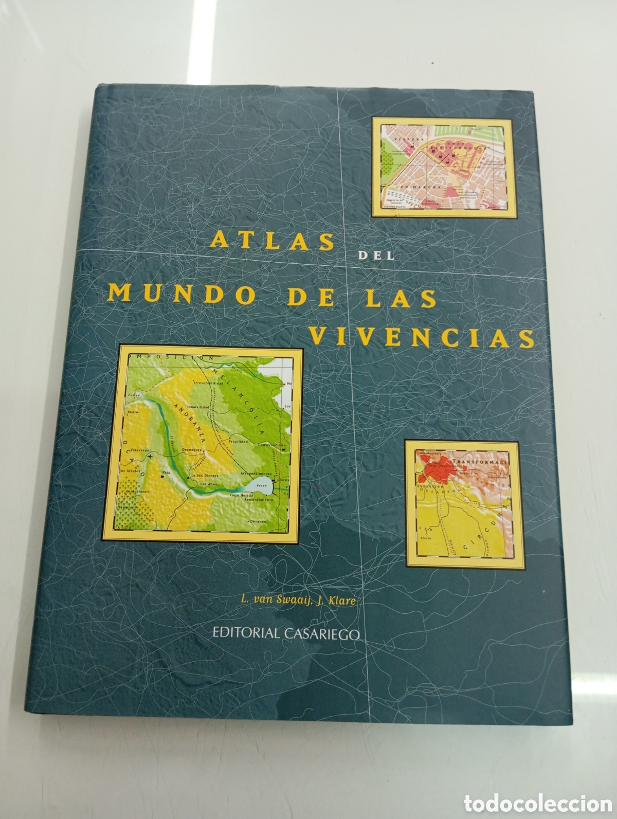 Libros de segunda mano: ATLAS DEL MUNDO DE LAS VIVENCIAS POR L. VAN SWAAIJ J. KLARE Casariego 2000 MAPAS SENTIMIENTOS VIDA