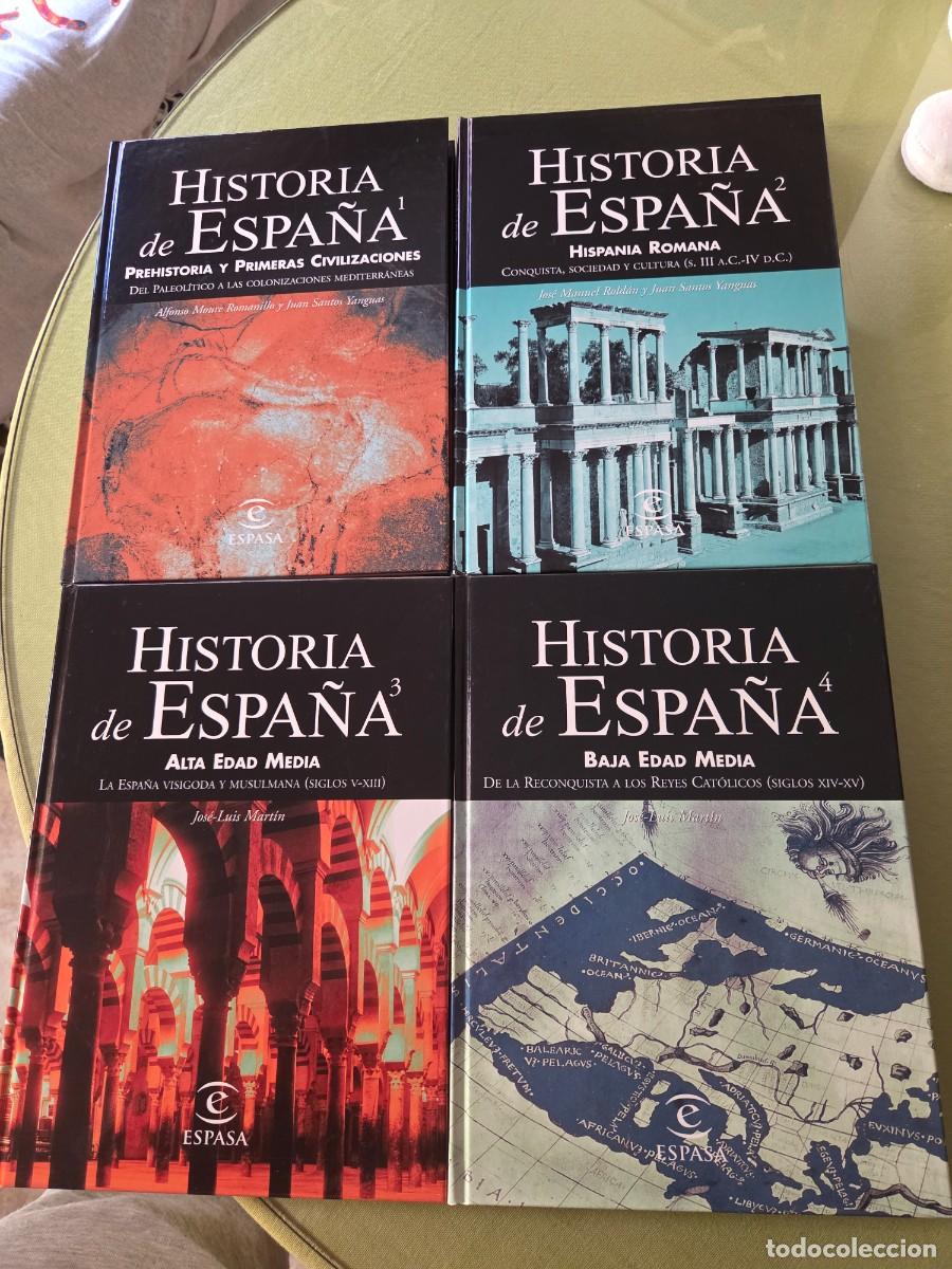 Libros de segunda mano: 14 tomos Historia de Espa&ntilde;a. Espasa. Completa. - Foto 2
