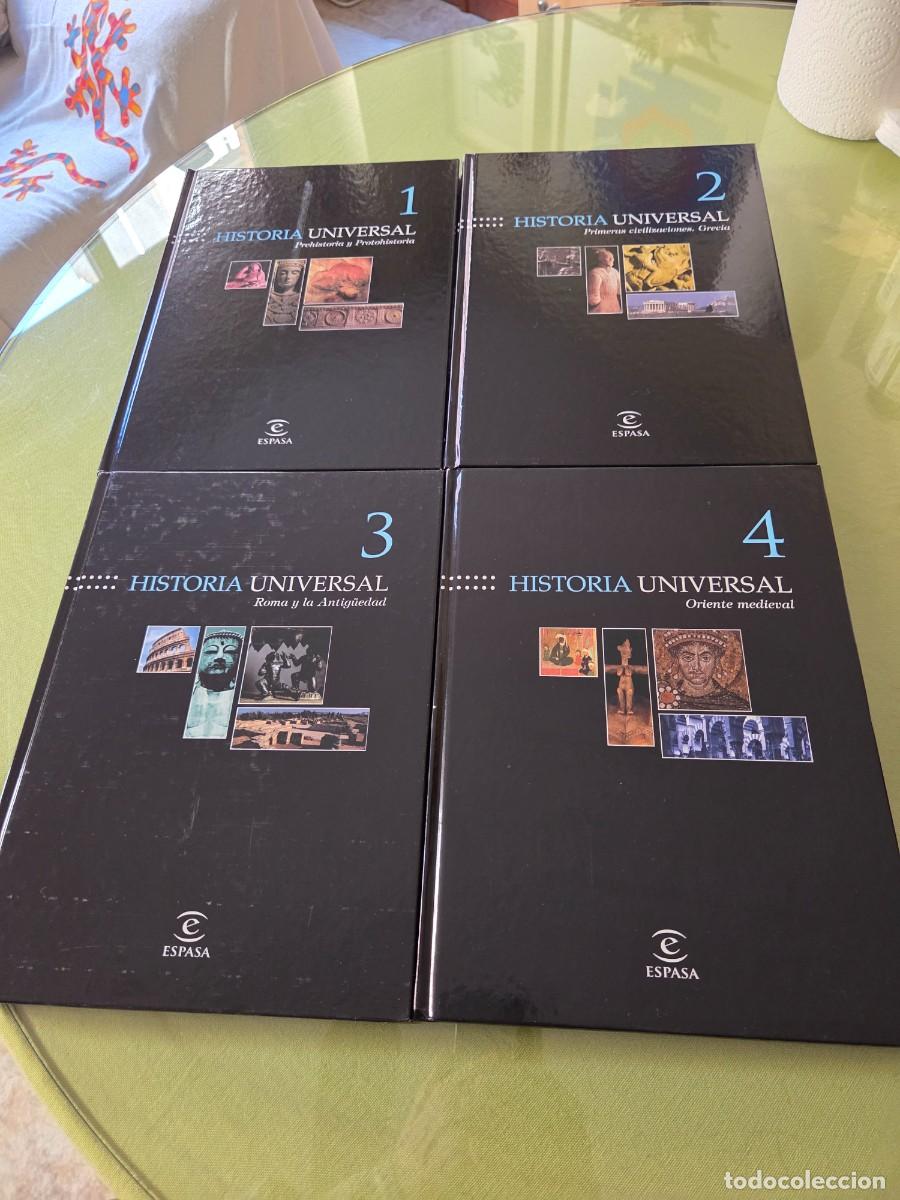 Libros de segunda mano: HISTORIA UNIVERSAL 12 TOMOS. COMPLETA. ESPASA CALPE - Foto 2