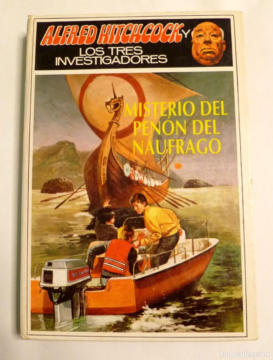 Libros de segunda mano: Alfred Hitchcock y los tres investigadores N&ordm; 41: Misterio del pe&ntilde;&oacute;n del n&aacute;ufrago. A&ntilde;o 1987