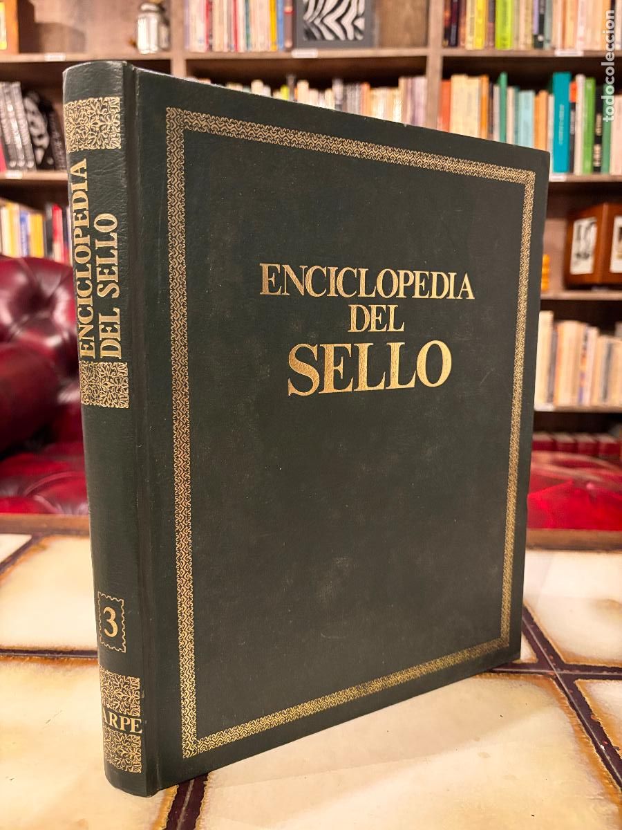 Libros de segunda mano: Enciclopedia del Sello 3. Sarpe. - Foto 1