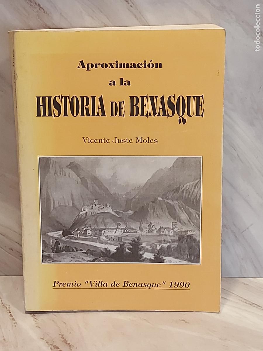 Libros de segunda mano: APROXIMACI&Oacute;N A LA HISTORIA DE BENASQUE / VICENTE JUSTE MOLES-1991 / BUEN ESTADO