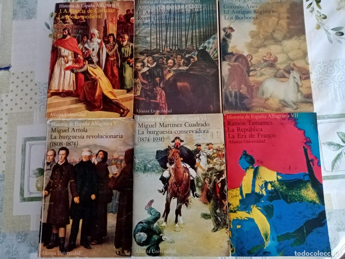 Second hand books: HISTORIA DE ESPA&Ntilde;A ALFAGUARA (6 VOL.) ( ALIANZA )