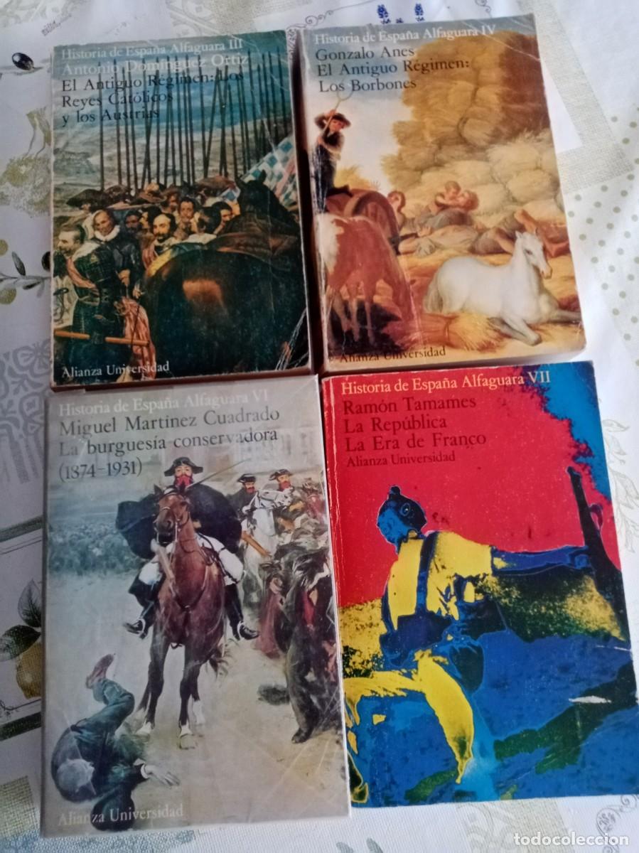 Libros de segunda mano: HISTORIA DE ESPA&Ntilde;A ALFAGUARA . Varios ( ALIANZA )