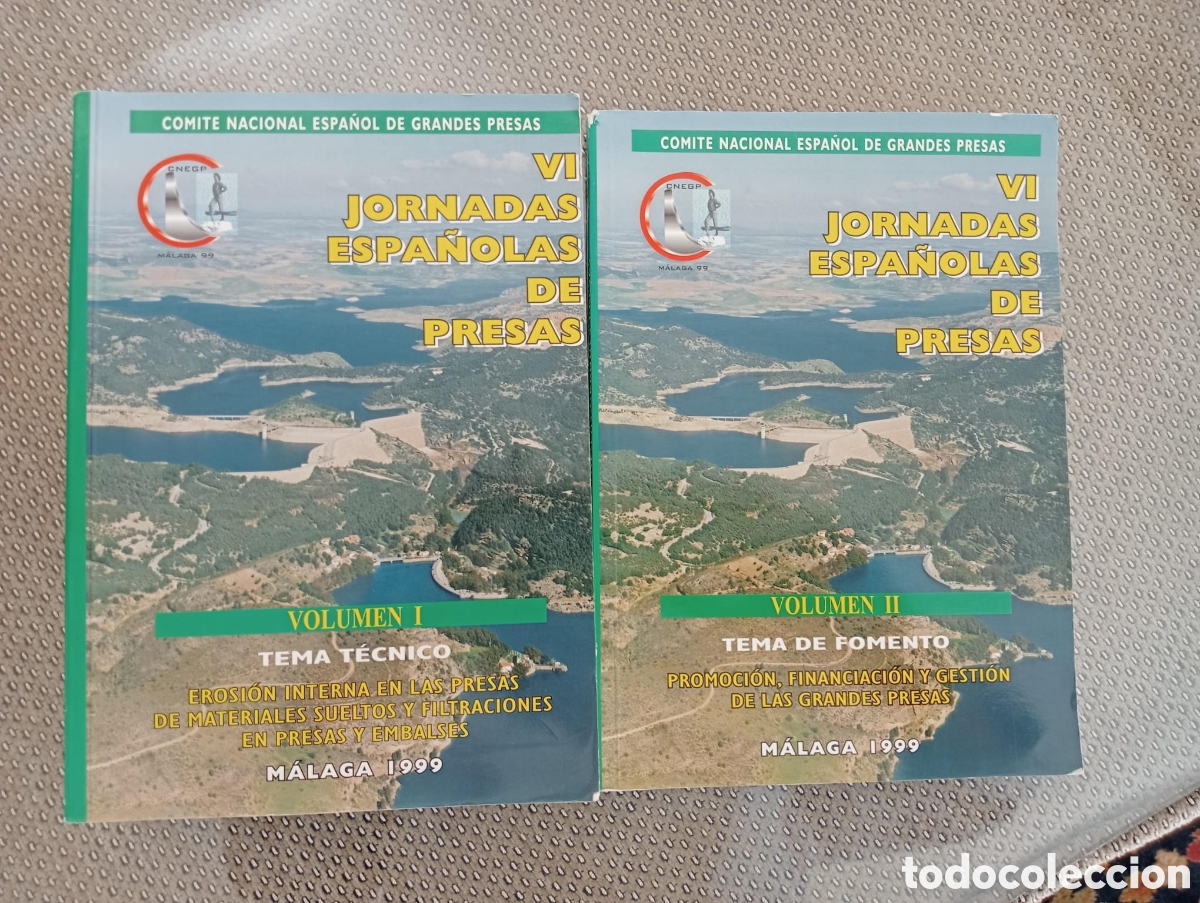 Libros de segunda mano: VI Jornadas espa&ntilde;olas de presas. Vol I y II. Comit&eacute; Nacional espa&ntilde;o. Ministerio de Medio Ambiente