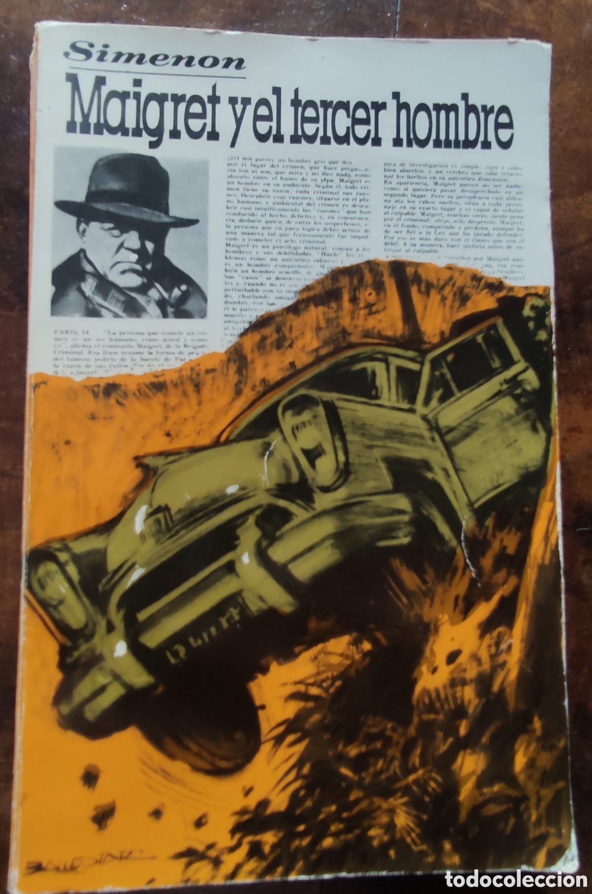 Libros de segunda mano: Libro , Maigret y el tercer hombre