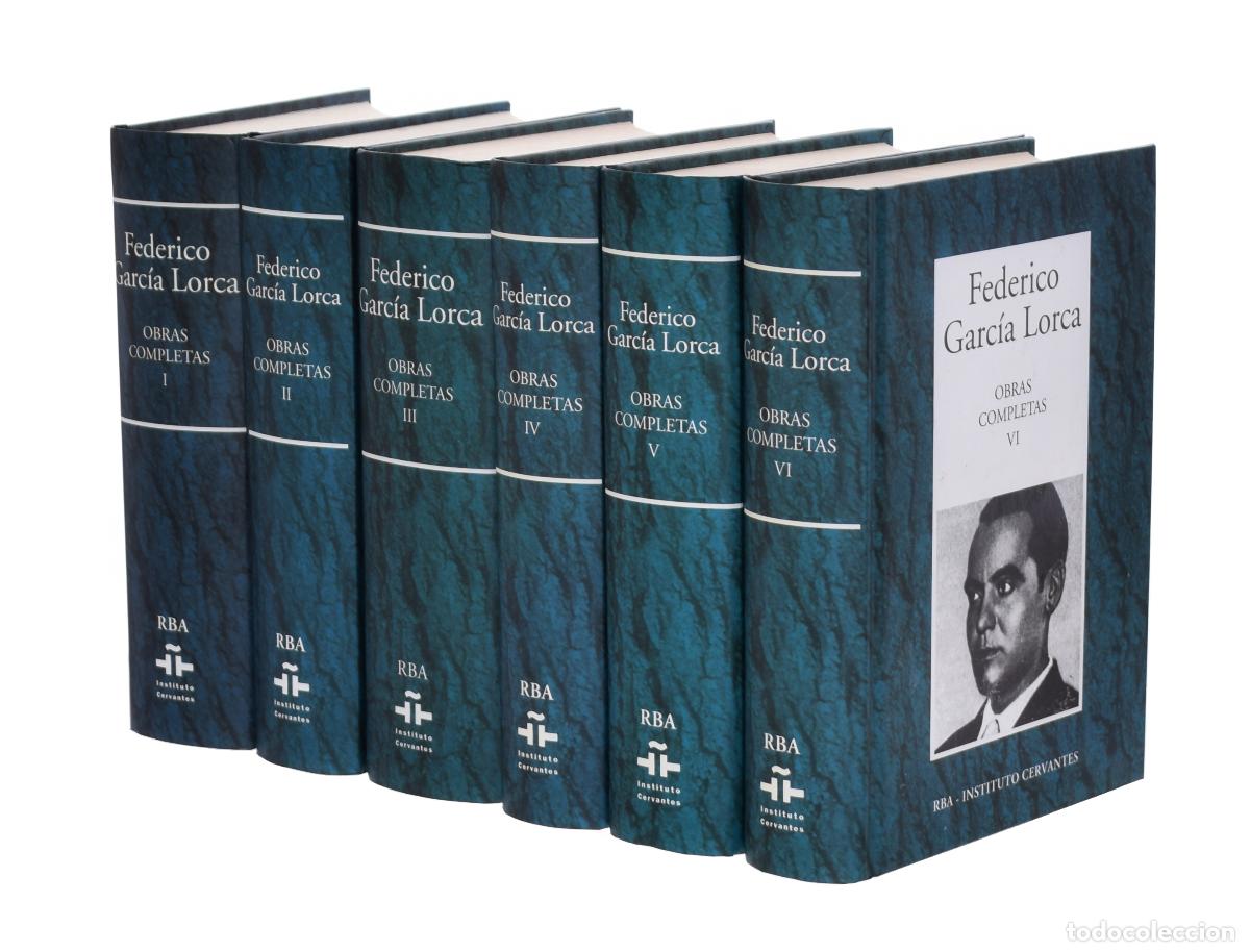 Libros de segunda mano: OBRAS COMPLETAS, I-II-III-IV-V-VI (EDICI&Oacute;N COMPLETA EN 6 TOMOS) - GARC&Iacute;A LORCA, Federico
