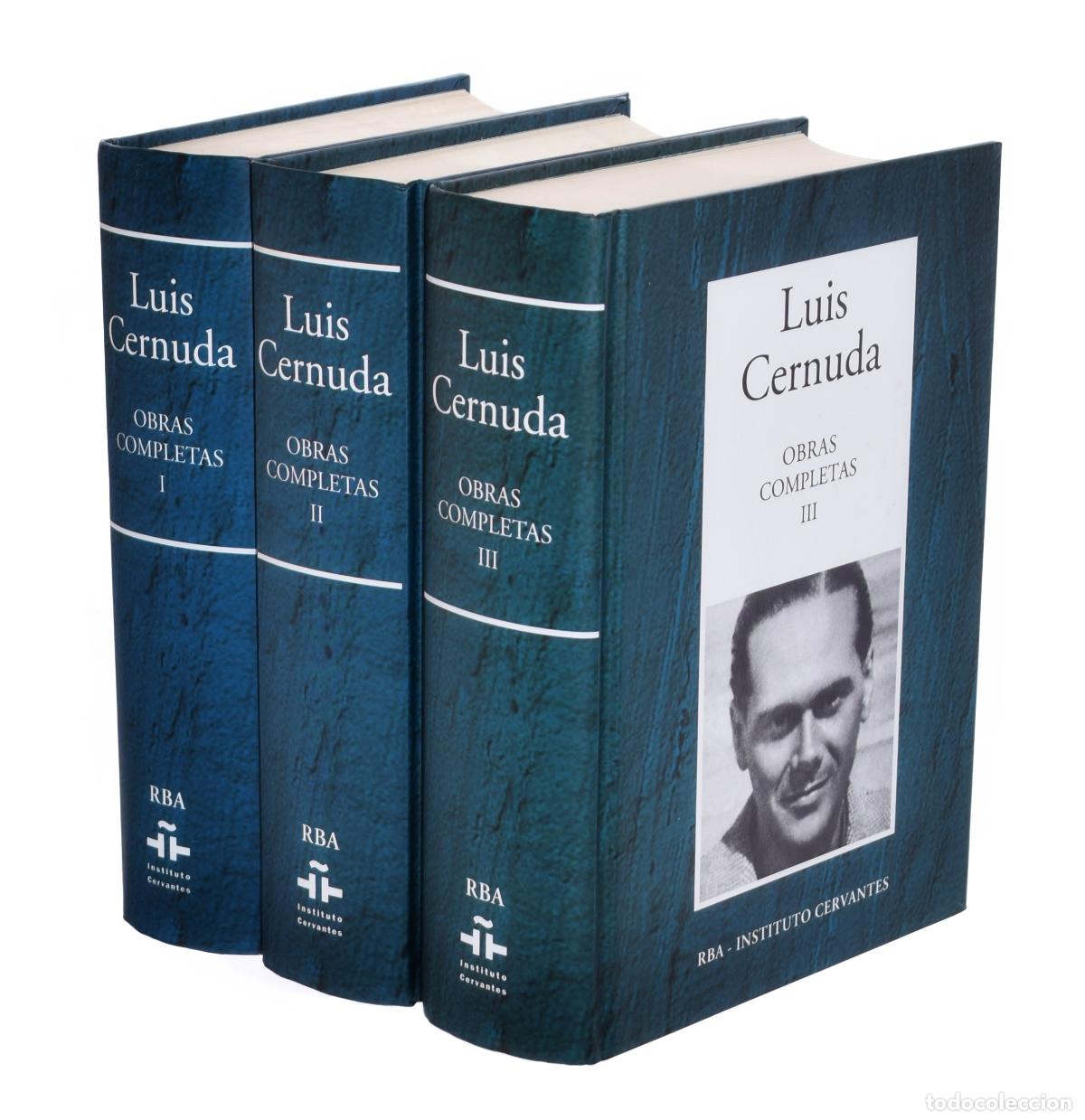 Libros de segunda mano: OBRAS COMPLETAS, I-II-III (EDICI&Oacute;N COMPLETA EN 3 TOMOS) - CERNUDA, Luis
