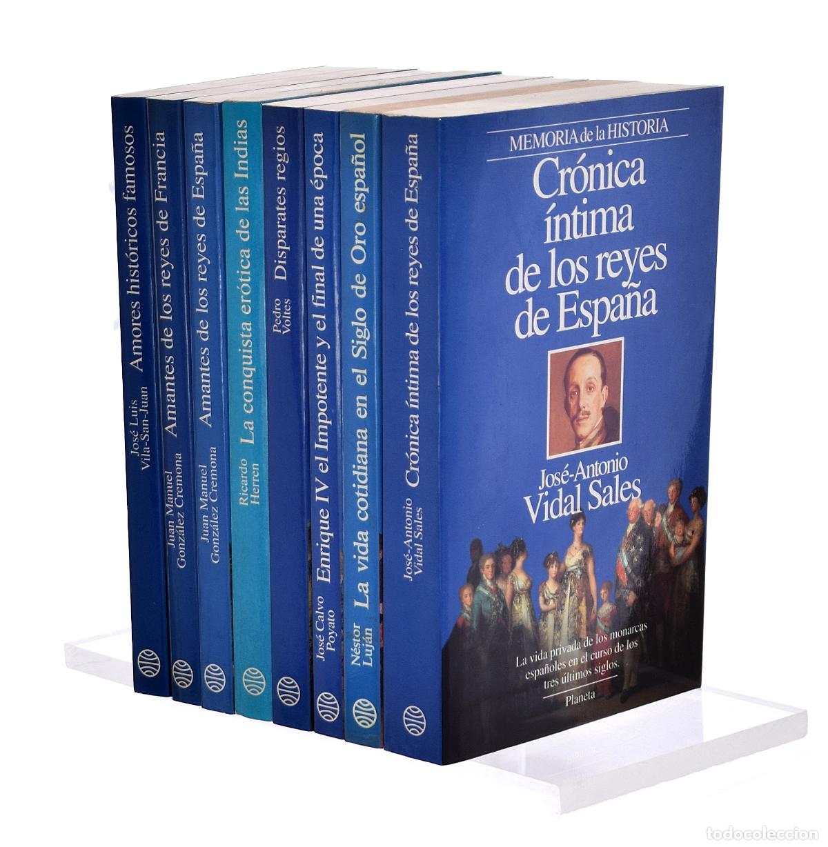 Libros de segunda mano: LOTE 8 LIBROS COLECCI&Oacute;N MEMORIA DE LA HISTORIA (EDITORIAL PLANETA) - VV. AA.