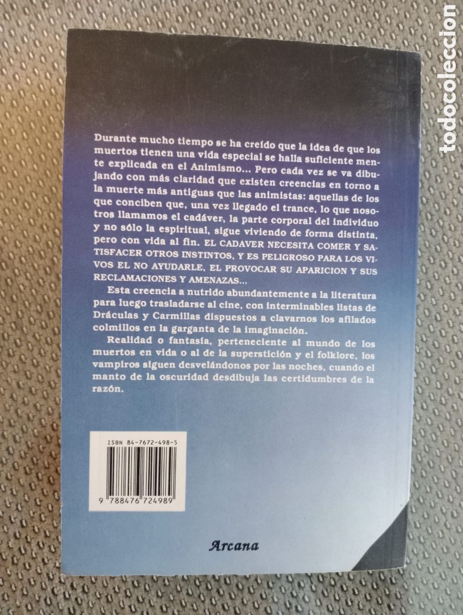 Libros de segunda mano: El misterio de los vampiros / Mart&iacute;n Walker. - Foto 4