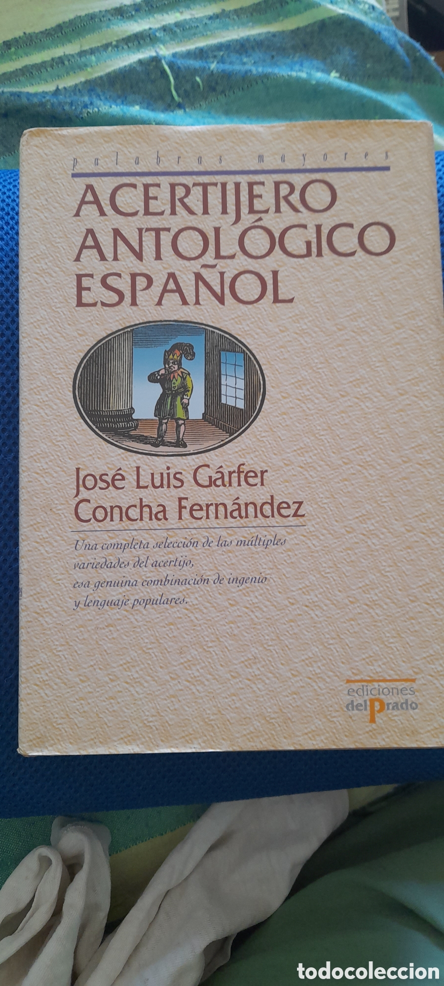 Libros de segunda mano: Acertijero antolog&iacute;a espa&ntilde;ol. Jos&eacute; Luis Garfer