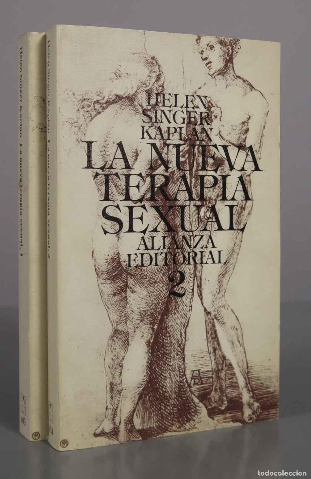 Libros de segunda mano: La nueva terapia sexual - Helen Singer Kaplan - Alianza Editorial 2 TOMOS