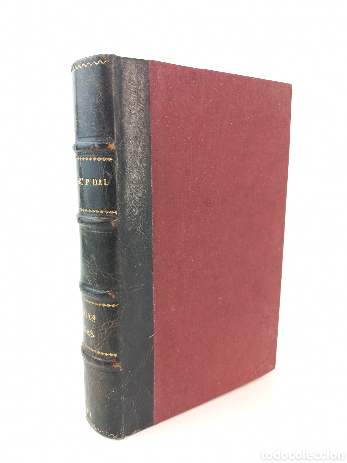 Libros de segunda mano: Idea Imperial de Carlos V. Ram&oacute;n Menendez Pidal. El idioma espa&ntilde;ol en los primeros tiempos. Espasa