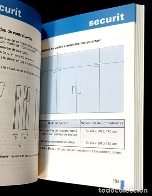 Libros de segunda mano: MANUAL DEL VIDRIO. APLICACIONES. FABRICACION. CONSTRUCCION. EDIFICACION. ARQUITECTURA. - Foto 9