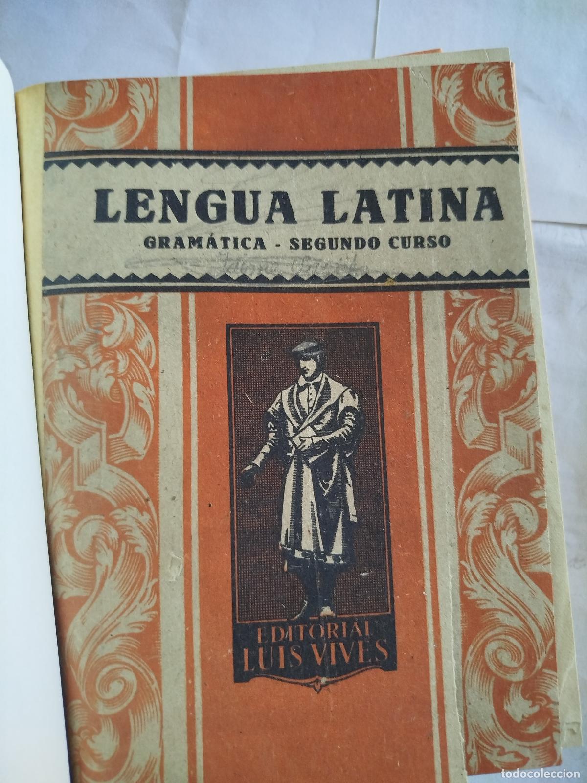 Libros de segunda mano: Lengua latina. Luis Vives. - Foto 1