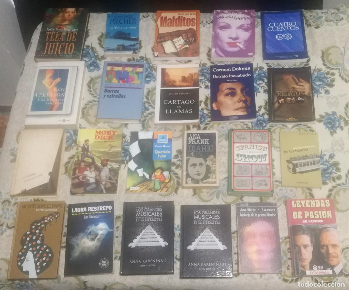 Libros de segunda mano: Lote de 22 libros variados (Lote 85)