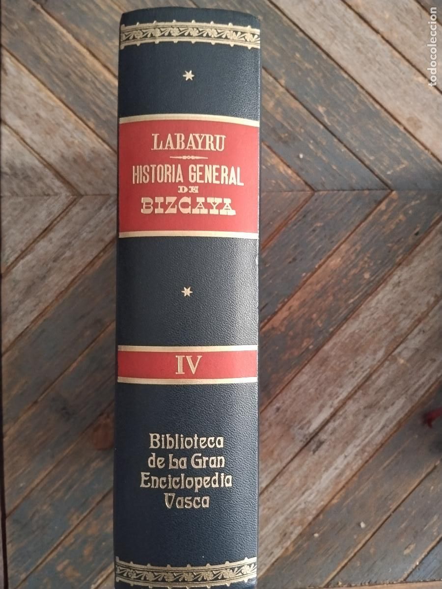 Libros de segunda mano: Historia General de Bizkaia &ndash; Labayru (Vol. IV)