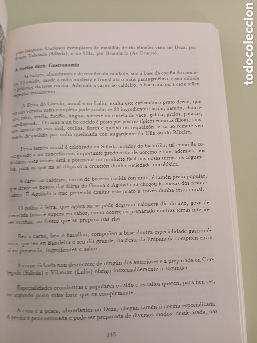 Libros de segunda mano: A Comarca do Deza. Armando V&aacute;zquez Crespo, Daniel Gonz&aacute;lez Al&eacute;n. GALICIA. - Foto 12