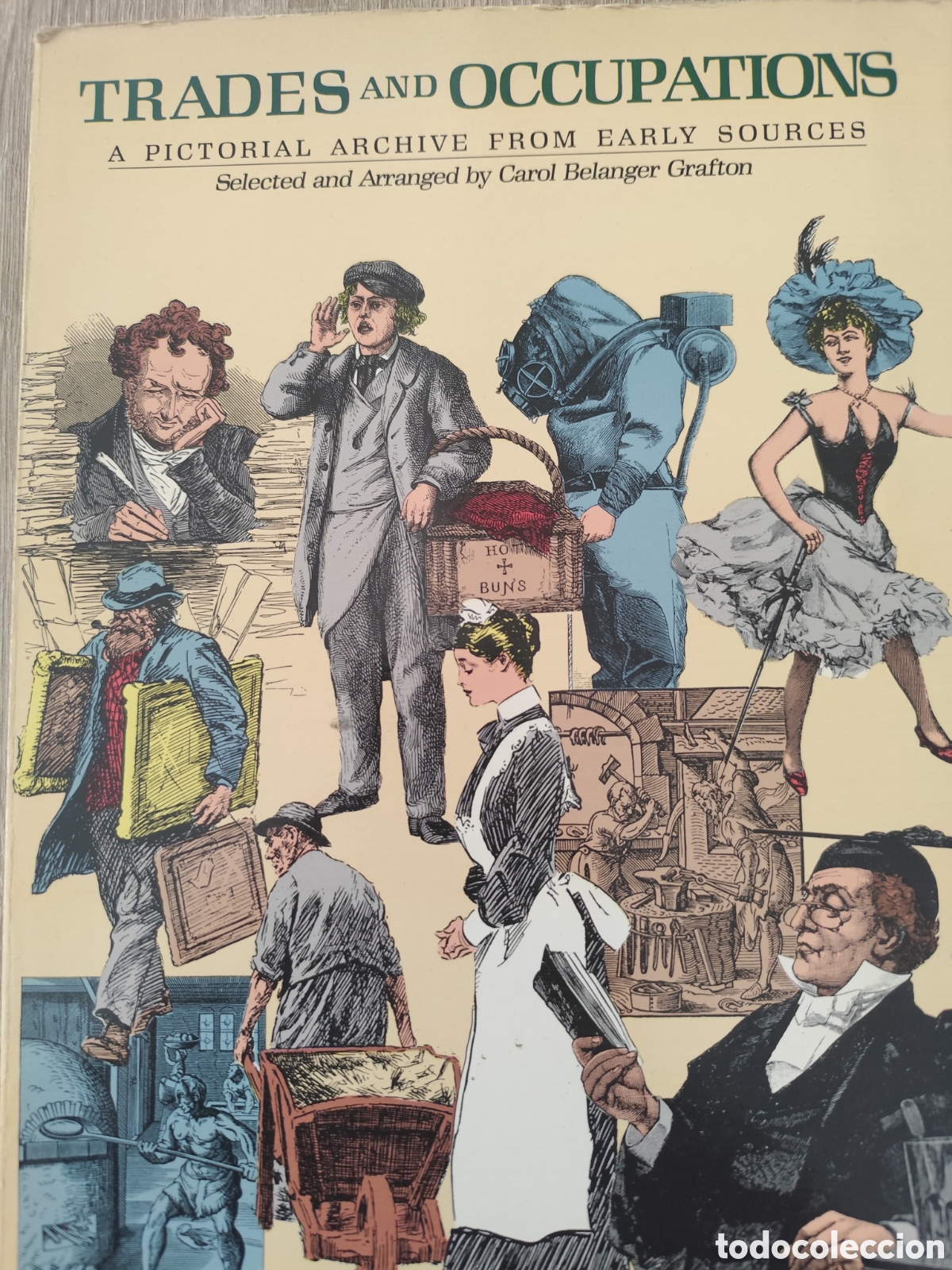 Libros de segunda mano: Trades and occupations ,made in USA,en ingles