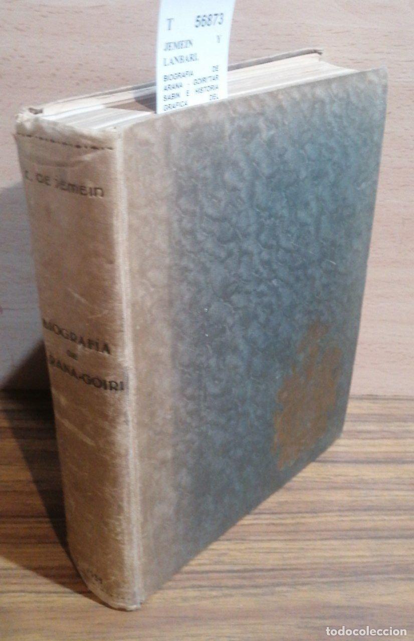 Livros em segunda m&atilde;o: JEMEIN Y LANBARI, Ceferino - BIOGRAFIA DE ARANA - GOIRI�TAR SABIN E HISTORIA GRAFICA DEL NACIONALISM