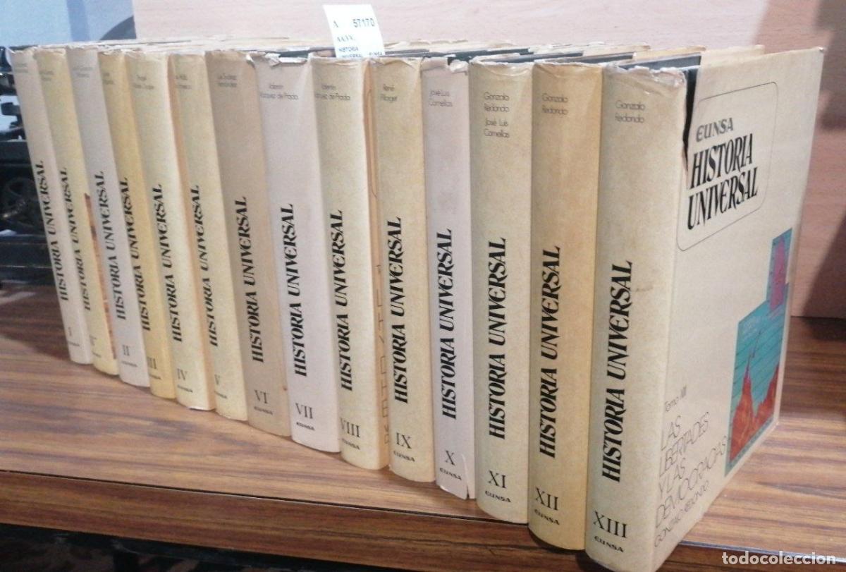 Libros de segunda mano: AA.VV. - HISTORIA UNIVERSAL EUNSA (14 VOLUMENES) - Foto 1