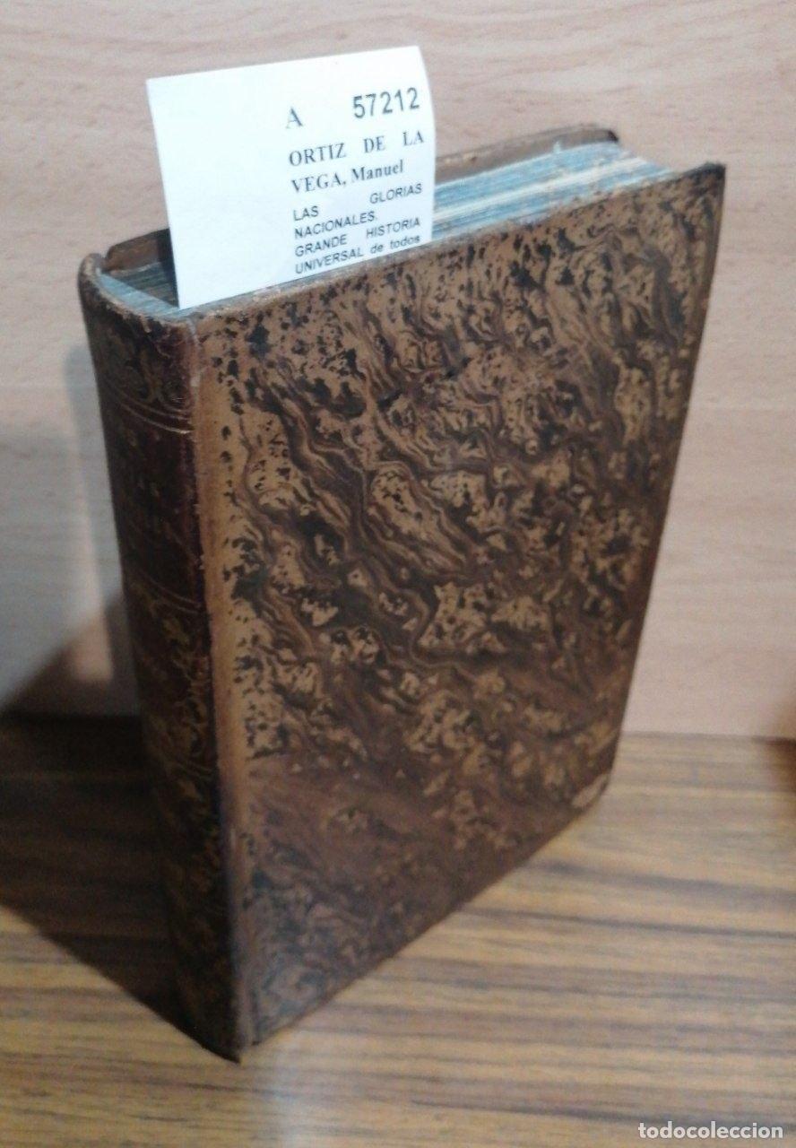 Gebrauchte B&uuml;cher: ORTIZ DE LA VEGA, Manuel - LAS GLORIAS NACIONALES. GRANDE HISTORIA UNIVERSAL de todos los reinos, pr