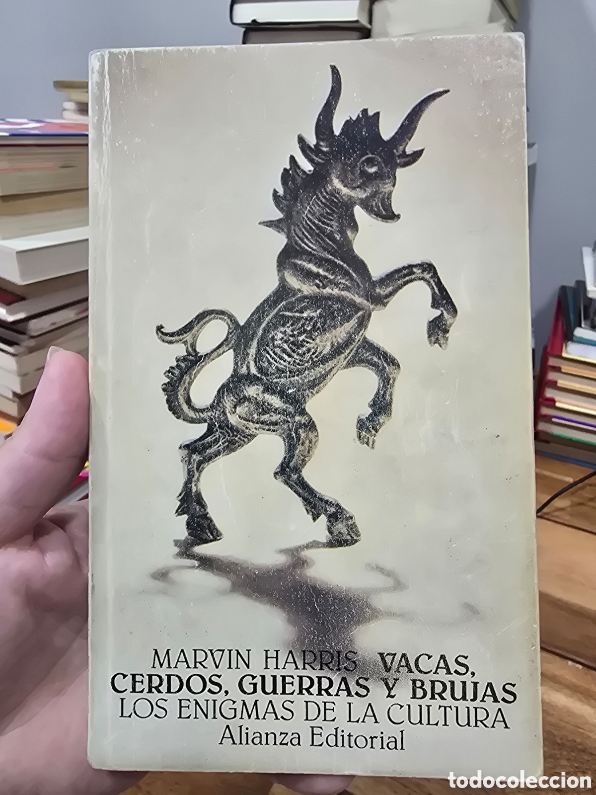 Libros de segunda mano: VACAS, CERDOS, GUERRAS Y BRUJAS LOS ENIGMAS DE LA CULTURA Marvis Harris ALIANZA 1987 HISTORIA