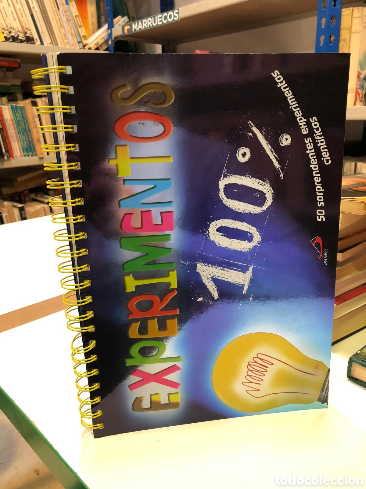 Libros de segunda mano: 100 % Experimentos. 50 sorprendentes experimentos cient&iacute;ficos - Foto 1
