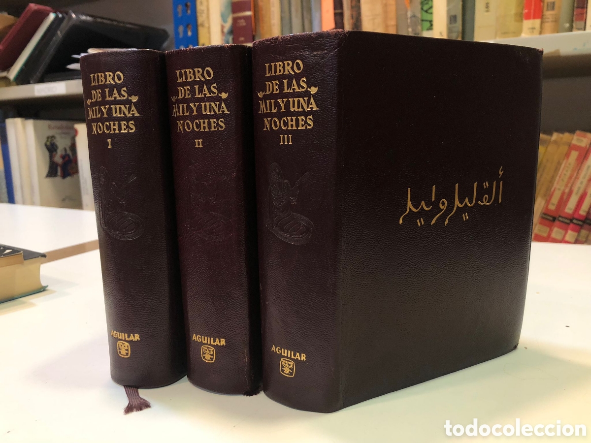 Libri di seconda mano: Libro de Las mil y una noches. 3 Vols (Aguilar)