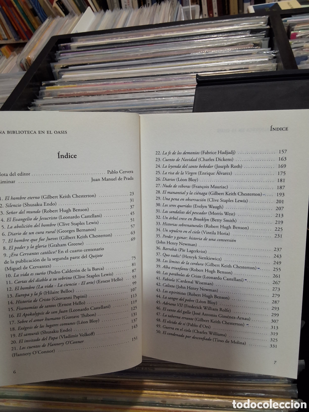 Libros de segunda mano: UNA BIBLIOTECA EN EL OASIS - JUAN MANUEL DE PRADA - Foto 6