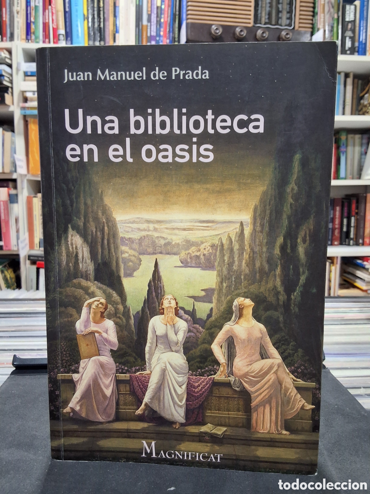 Libros de segunda mano: UNA BIBLIOTECA EN EL OASIS - JUAN MANUEL DE PRADA - Foto 1