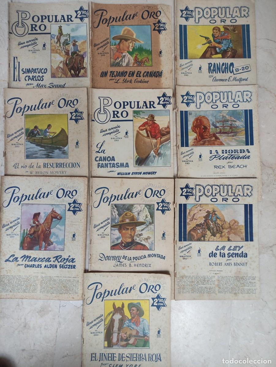 Libros de segunda mano: Popular Oro. Ed. Molino. 10 novelas
