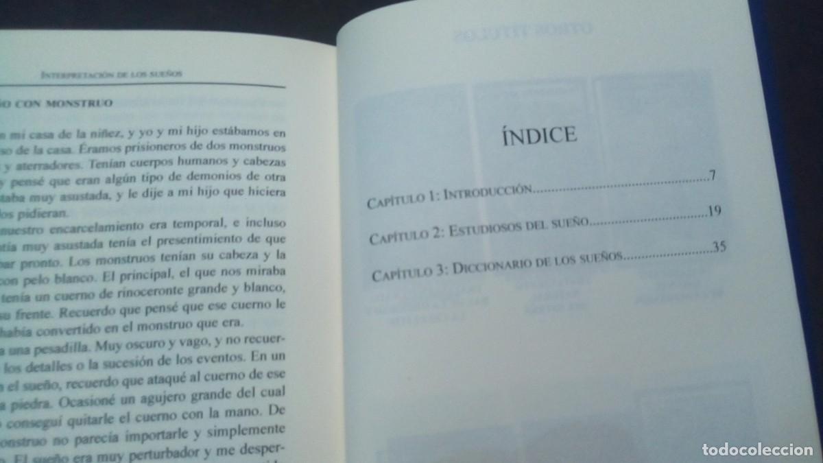 Libros de segunda mano: INTERPRETACI&Oacute;N DE LOS SUE&Ntilde;OS- (DE LA A a la Z)-ROGER WOODMAN-EDICIONES MASTERS-NUEVO - Foto 6