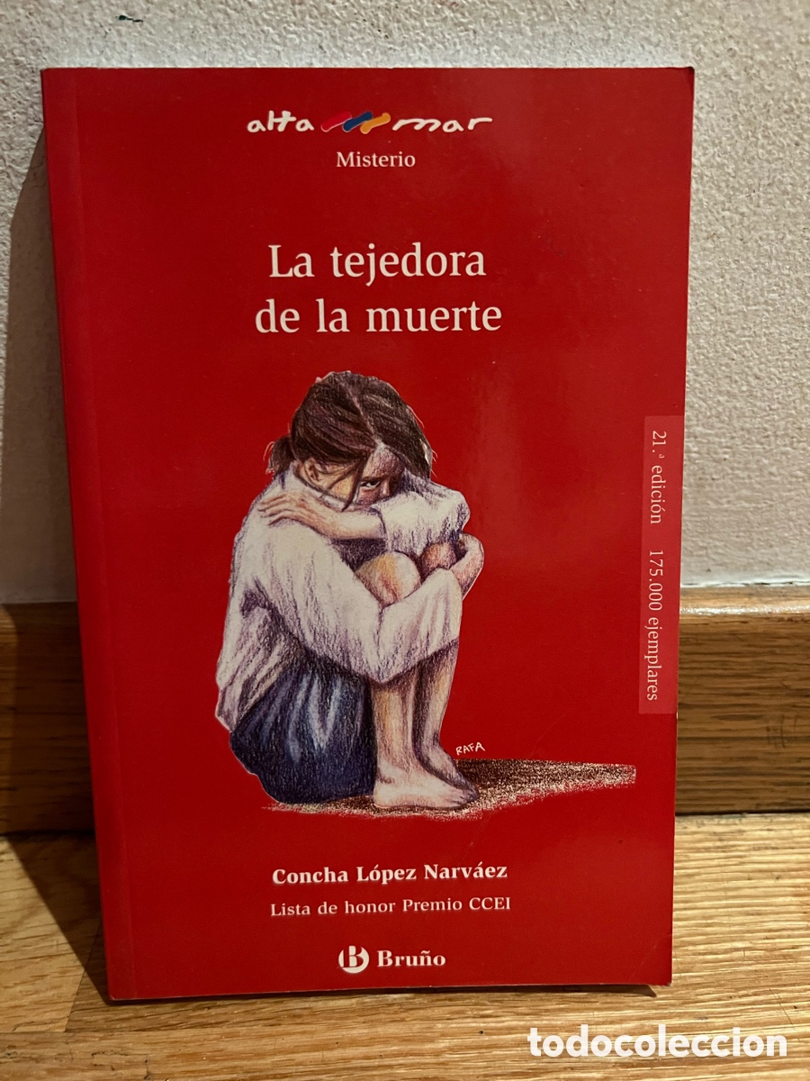 Libros de segunda mano: La tejedora de la muerte Concha L&oacute;pez Narv&aacute;ez
