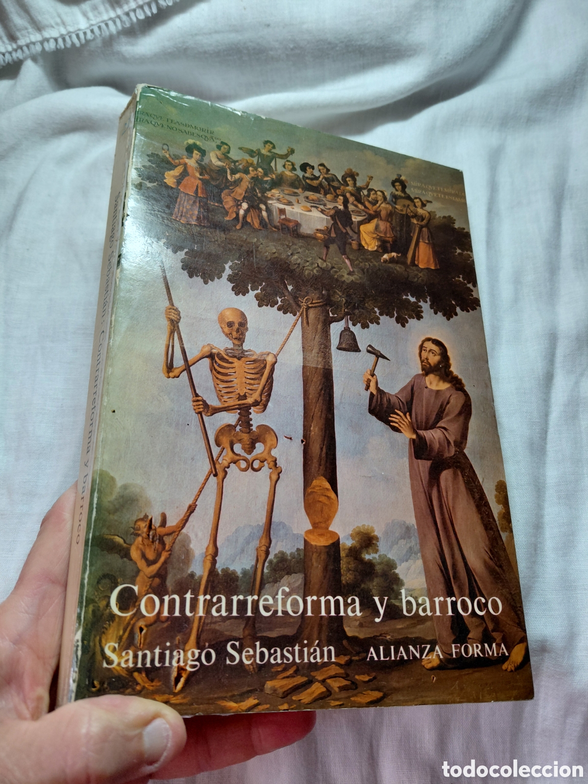Libros de segunda mano: CONTRARREFORMA Y BARROCA.SANTIAGO SEBASTIAN.ALIANZA FORMA 1981.ANOTACIONES A LAPIZ